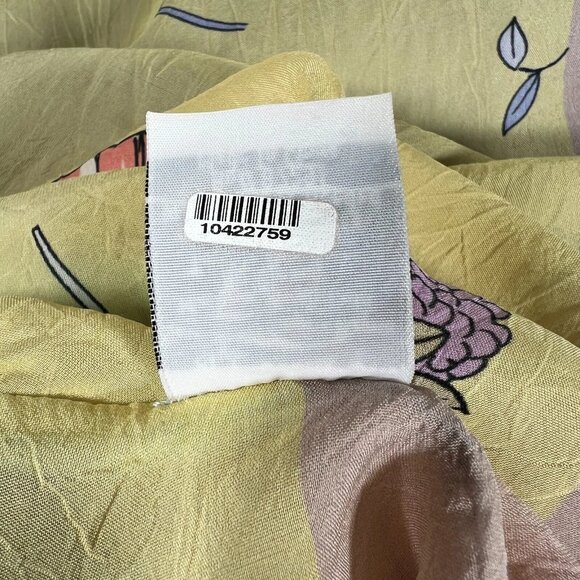 Johnny Was Womens Black Floral Fuska Kimono Reversible Embroidered Top Size XXL - Picture 9 of 11